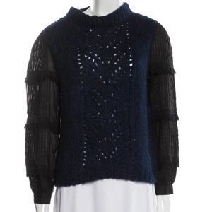 Sea New York Emma Eyelet Sweater